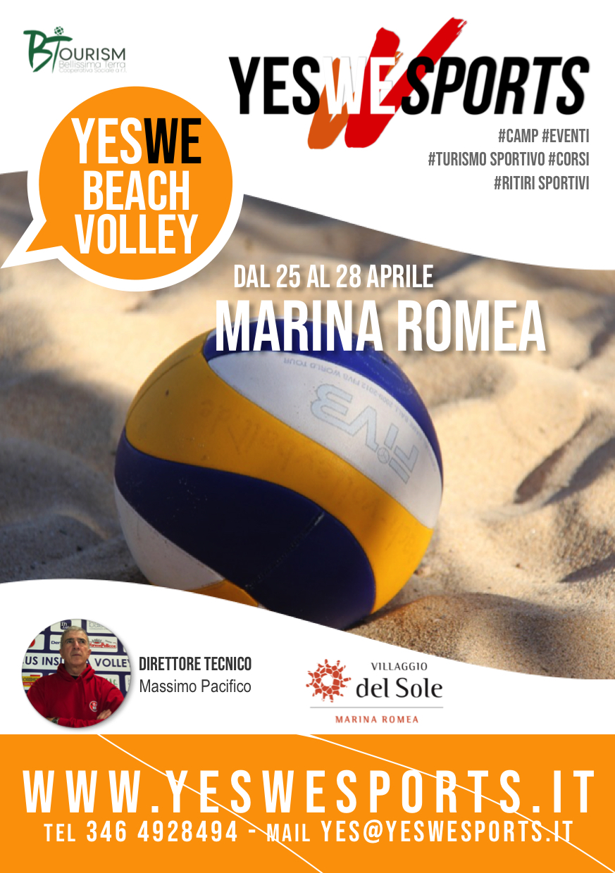 Beach Volley Camp 25 aprile a Marina di Romea